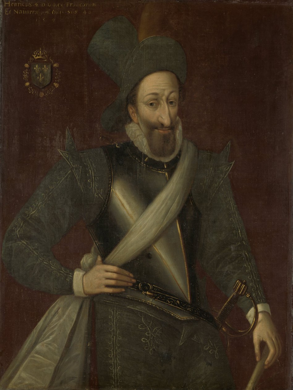 Henri IV (1553-1610), král Francie od Jacob Bunel (manner of)