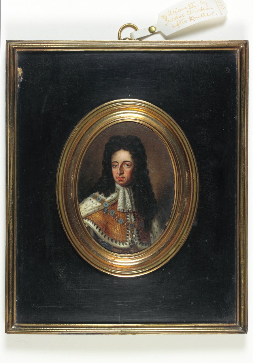 William III (smalt) od Jacob Christian