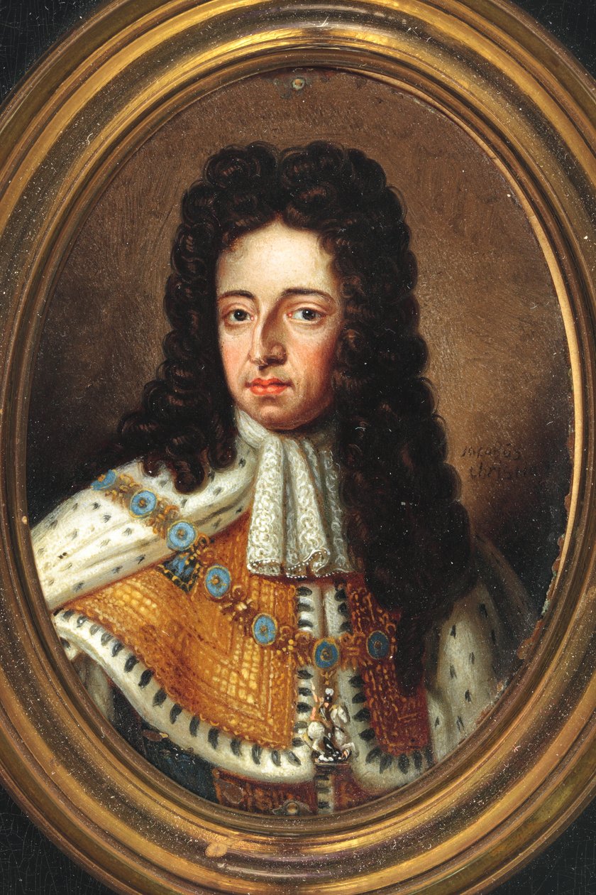 William III (smalt) od Jacob Christian