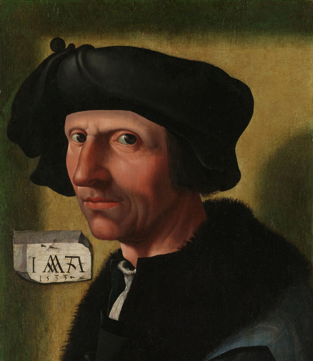 Portrét Jacoba Cornelisze van Oostsanena (asi 1472/77-1528/33) od Jacob Cornelisz van Oostsanen (workshop of)