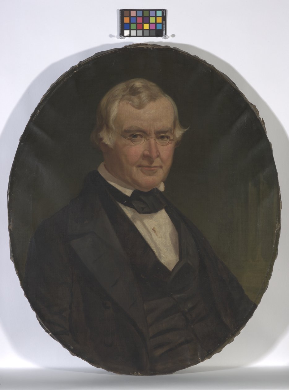 Portrét Dr. Charlese G. Mcleana, datum neznámé (olej na plátně) od Jacob Cox