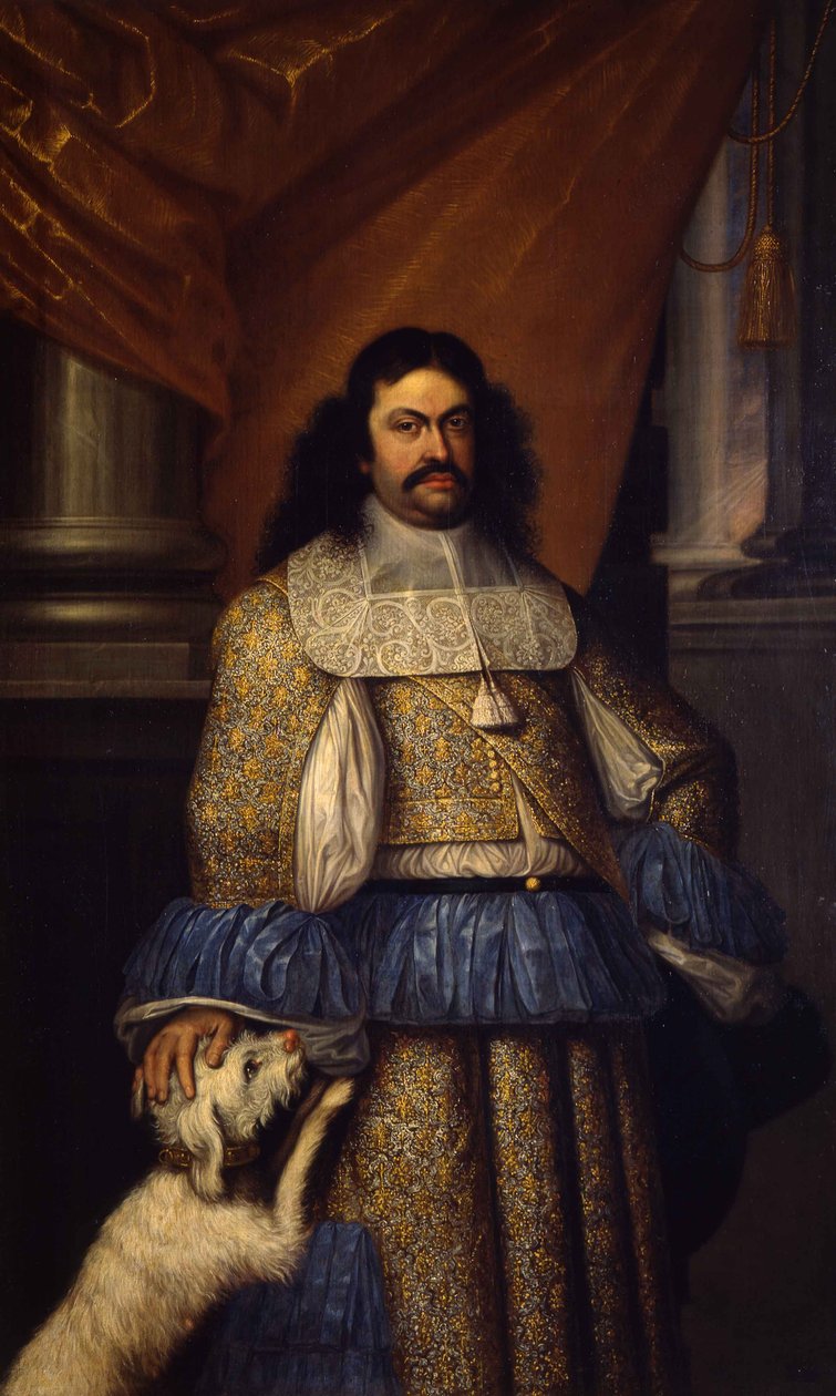 Portrét Ranuccio II Farnese 1630-1694, vévoda z Parmy od Jacob Denys