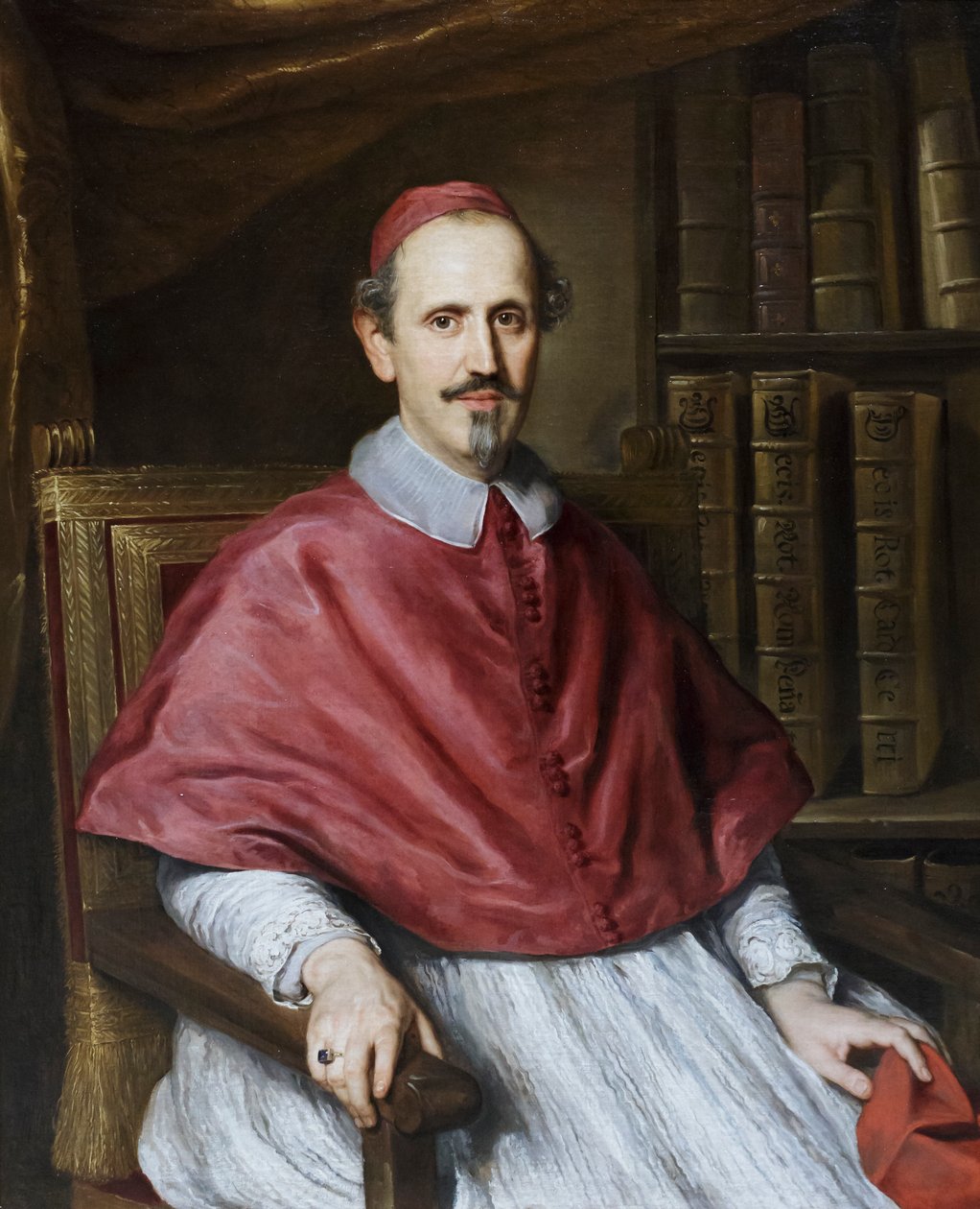 Kardinál Carlo Cerri od Jacob Ferdinand Voet