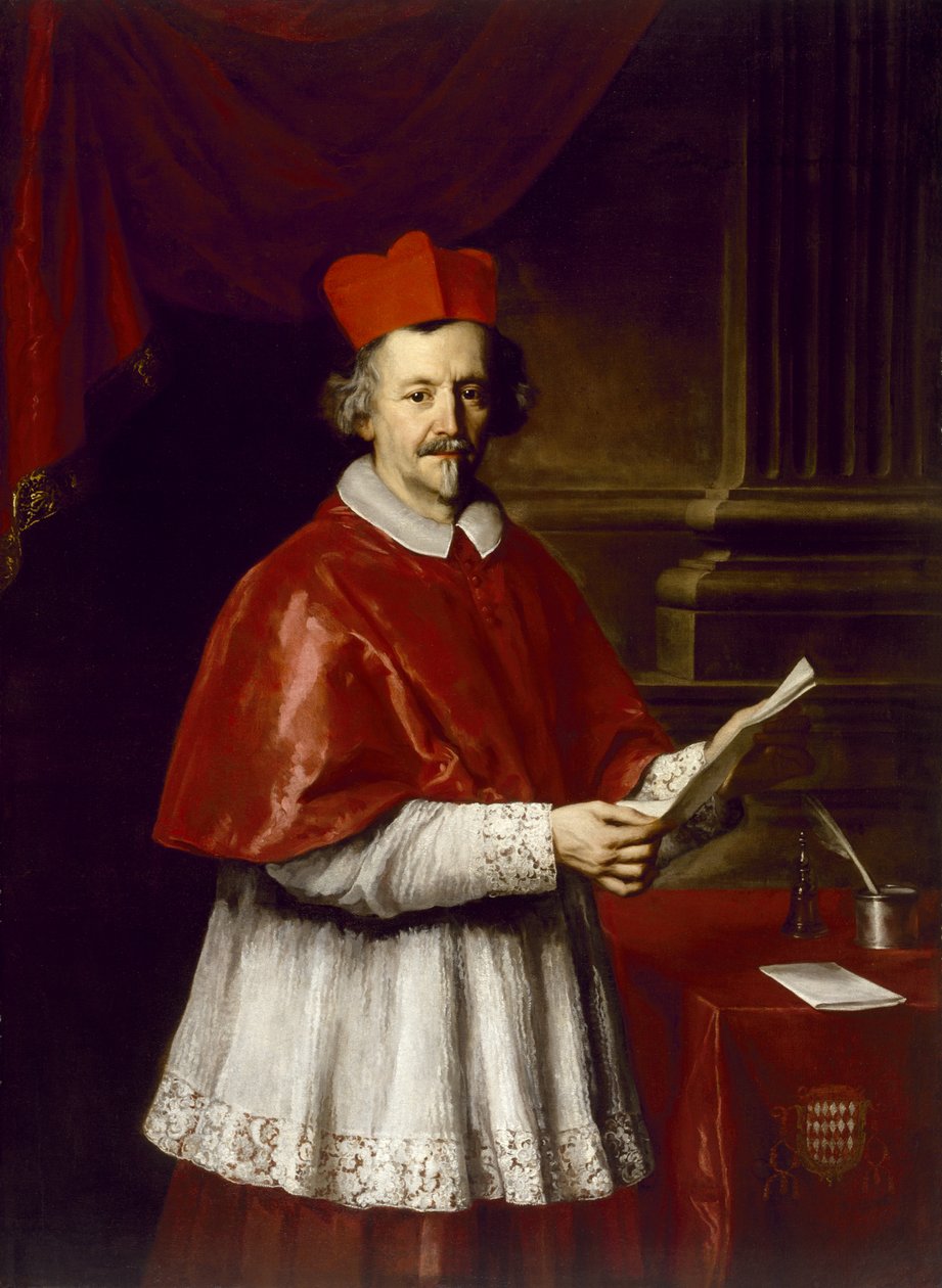 Kardinál Giulio Spinola, kolem 1675 od Jacob Ferdinand Voet