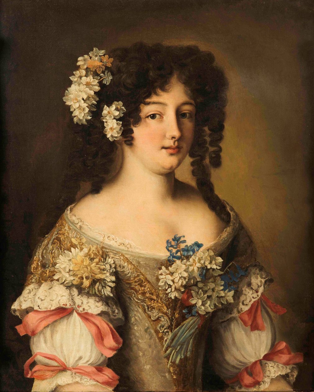 Jacob Ferdinand Voet - Diane-Gabrielle Damas de Thianges, chybně ztotožněná s Hortense Manciniovou od Jacob Ferdinand Voet