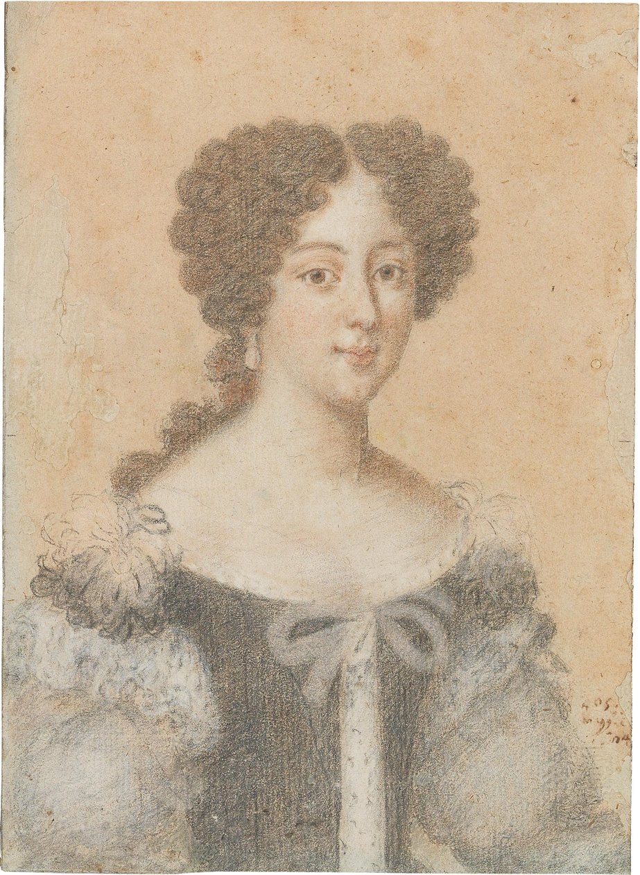 Portrét Clelia Cesarini Colonna 1655-1735, vévodkyně ze Sonnina. od Jacob Ferdinand Voet