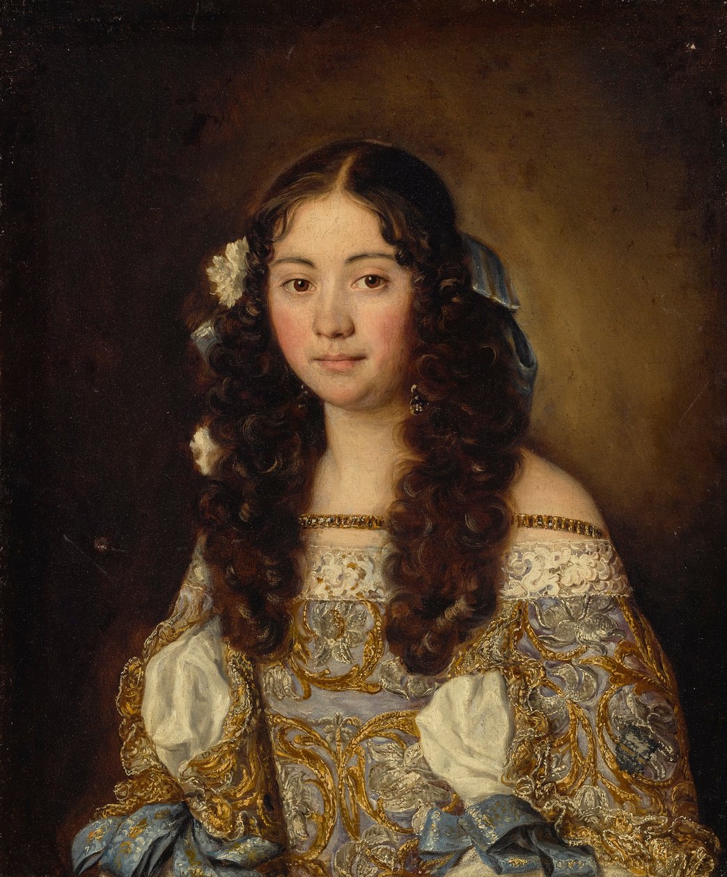 Portrét Laury Chigi od Jacob Ferdinand Voet