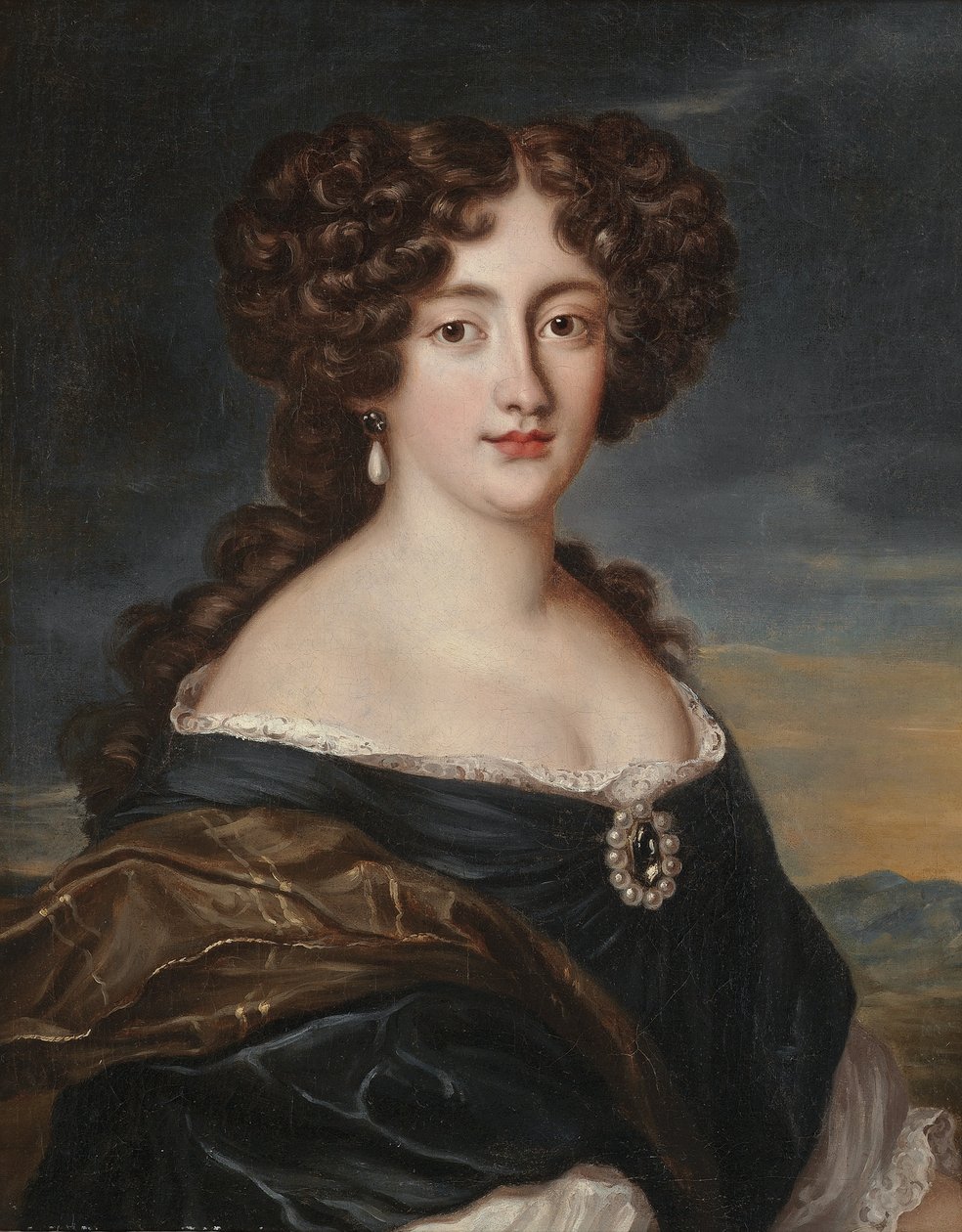 Portrét Ortensie Mancini od Jacob Ferdinand Voet