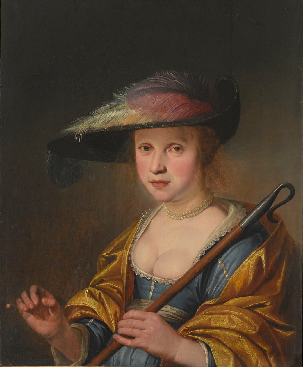 Dáma jako pastýřka od Jacob Gerritsz Cuyp