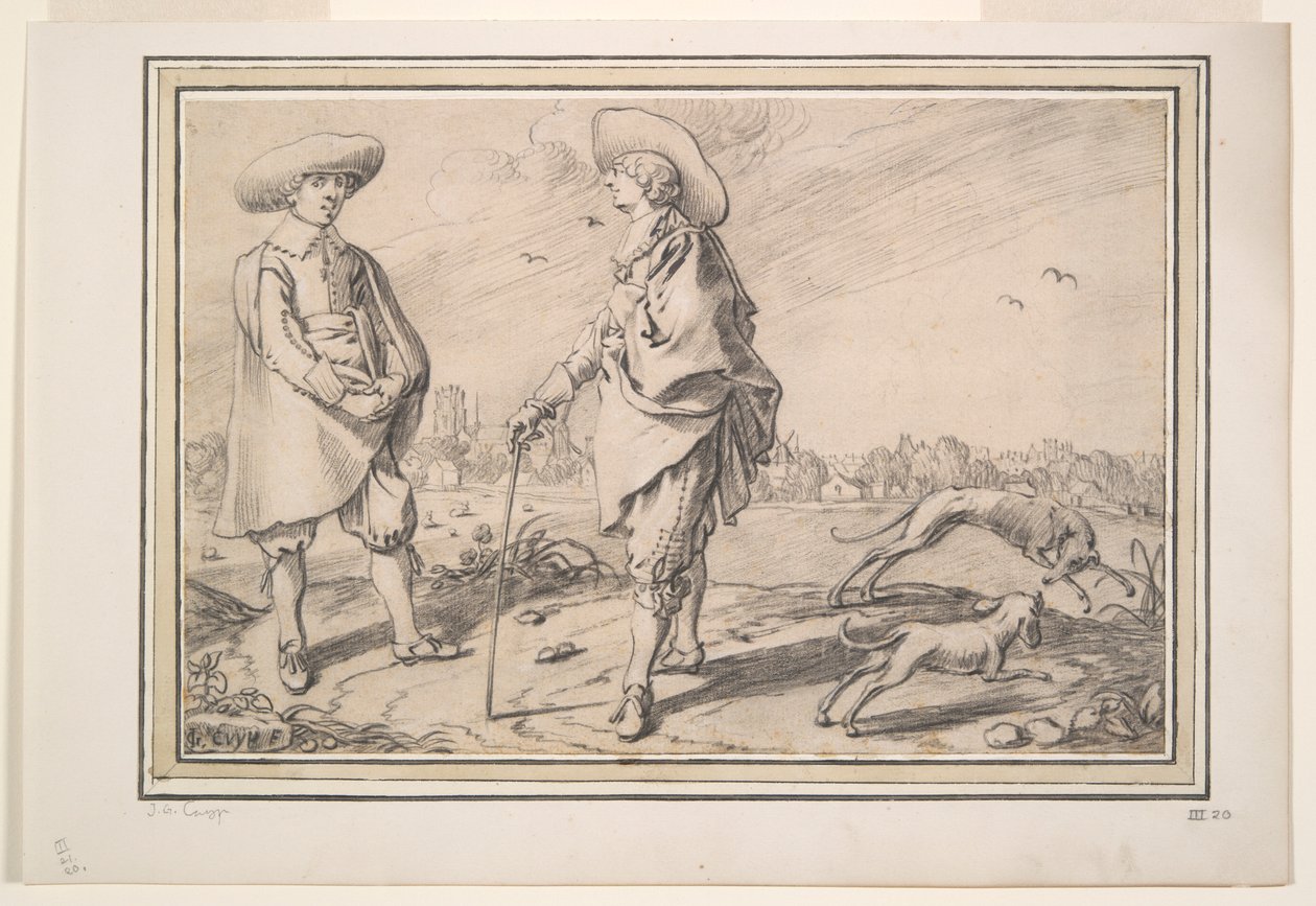 Portrét dvou pánů z Dordrechtu od Jacob Gerritsz Cuyp