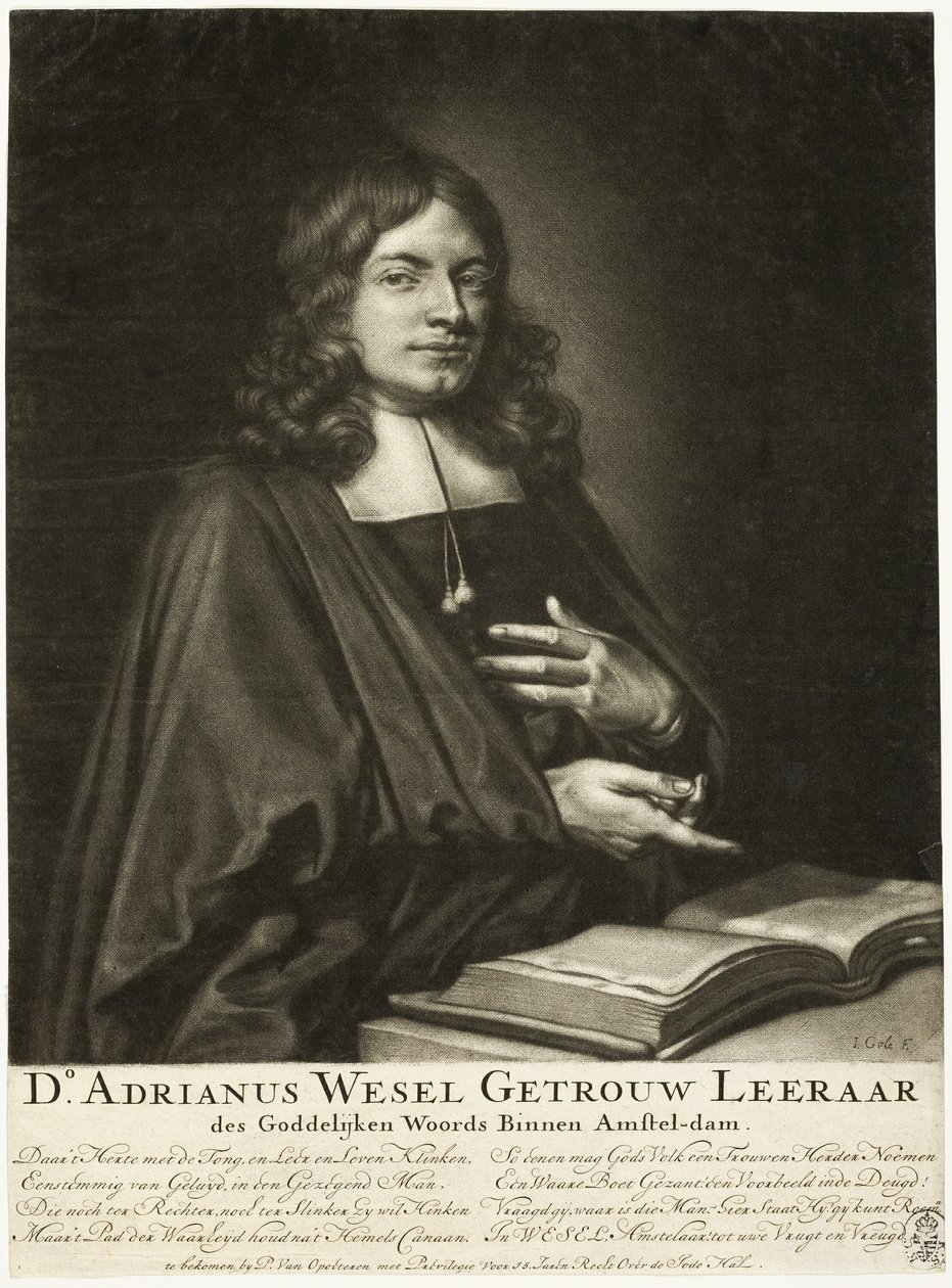 Adrian Wesel, klerik v Amsterdamu od Jacob Gole