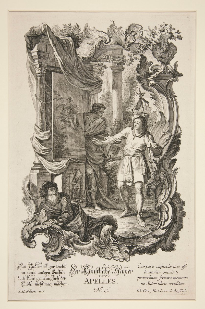 Umělecký Mahler, Apelles od Jacob Gottlieb Thelot