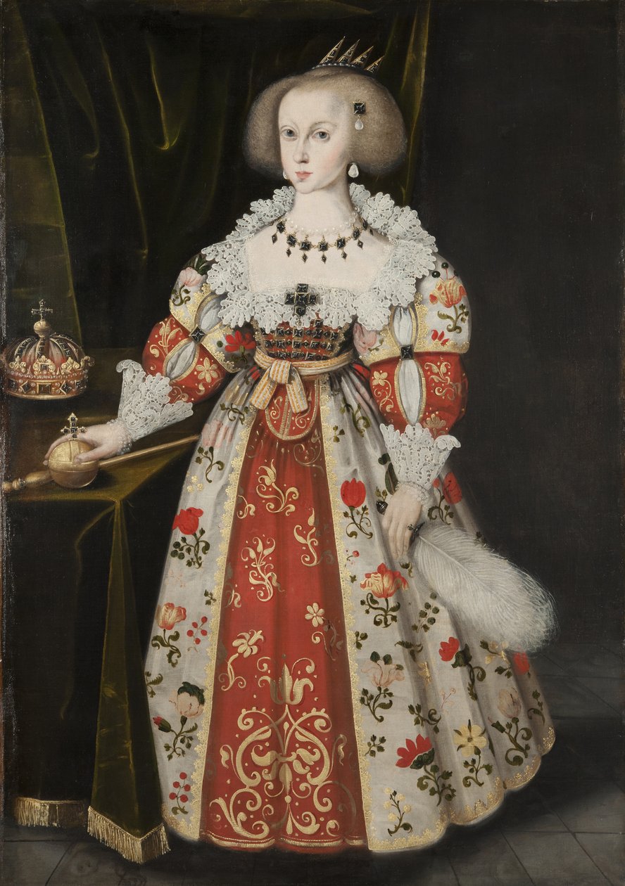 Královna Kristina jako dítě, kolem 1635-40 od Jacob Heinrich Elbfas