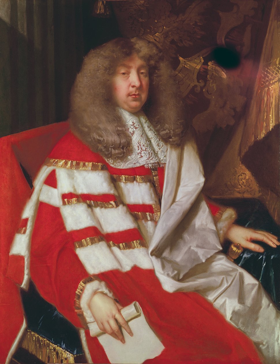 Portrét Johna Maitlanda (1616-82) vévody z Lauderdale, od Jacob Huysmans