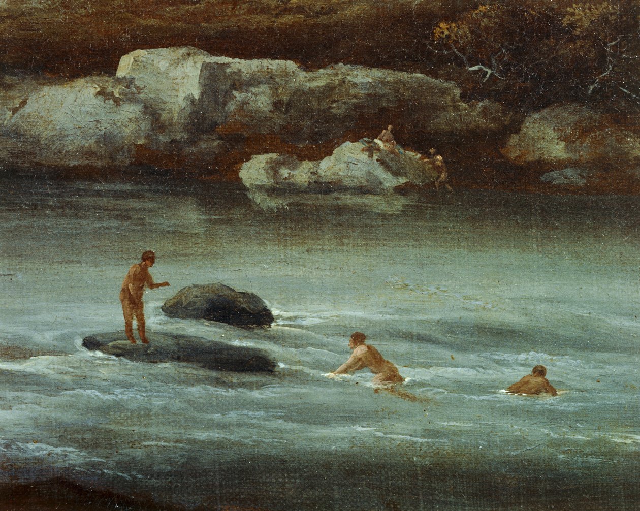 Le coup de soleil - sluneční paprsek... od Jacob Isaaksz. or Isaacksz. van Ruisdael