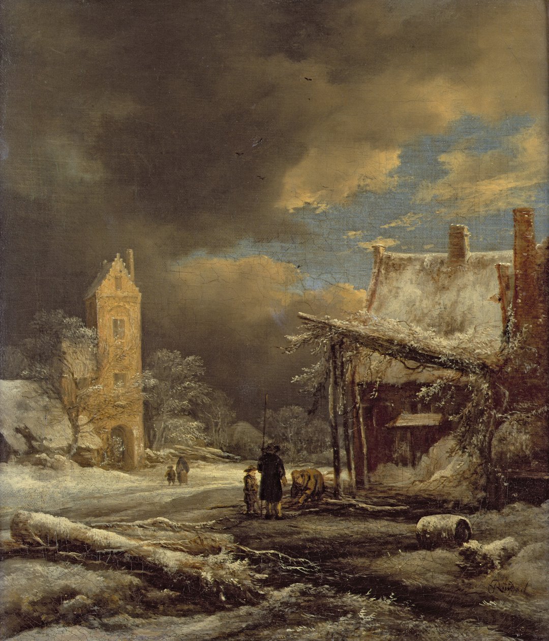 Neznámý obrázek od Jacob van Ruisdael