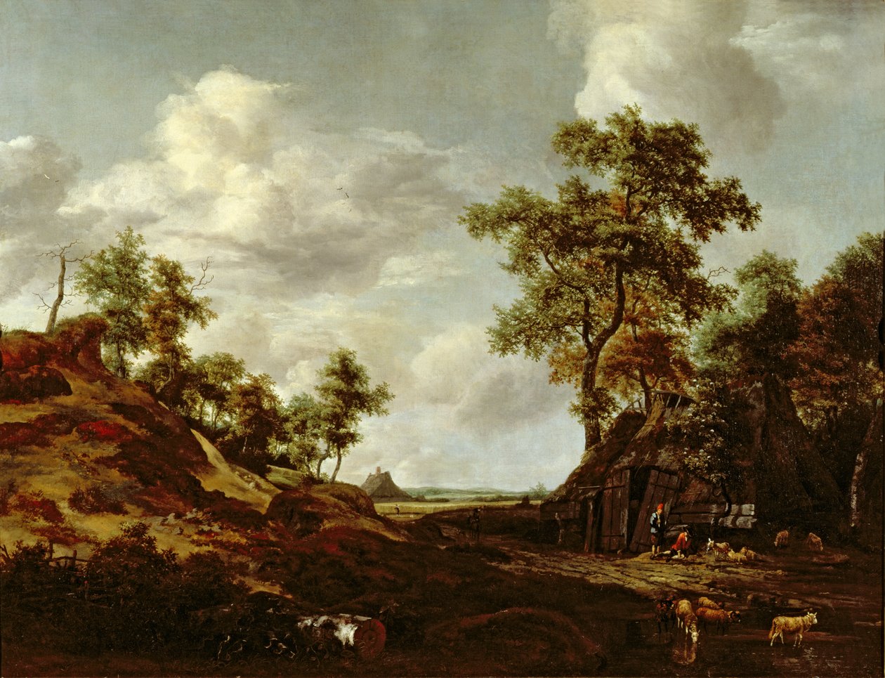 Neznámý obrázek od Jacob van Ruisdael