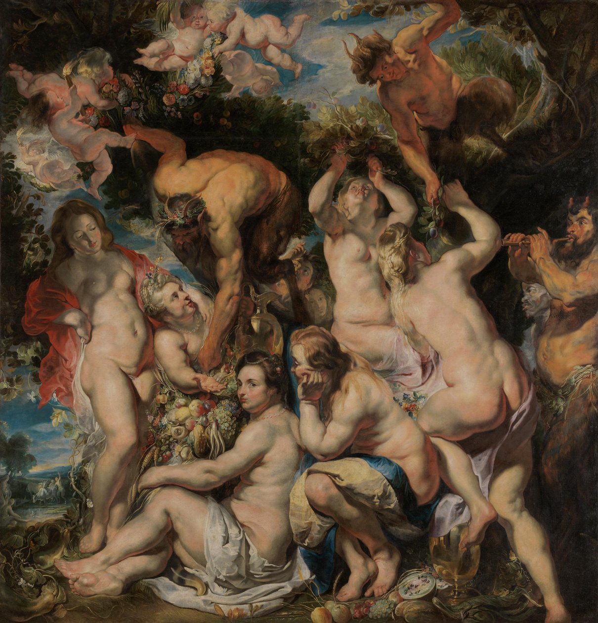 Alegorie plodnosti od Jacob Jordaens