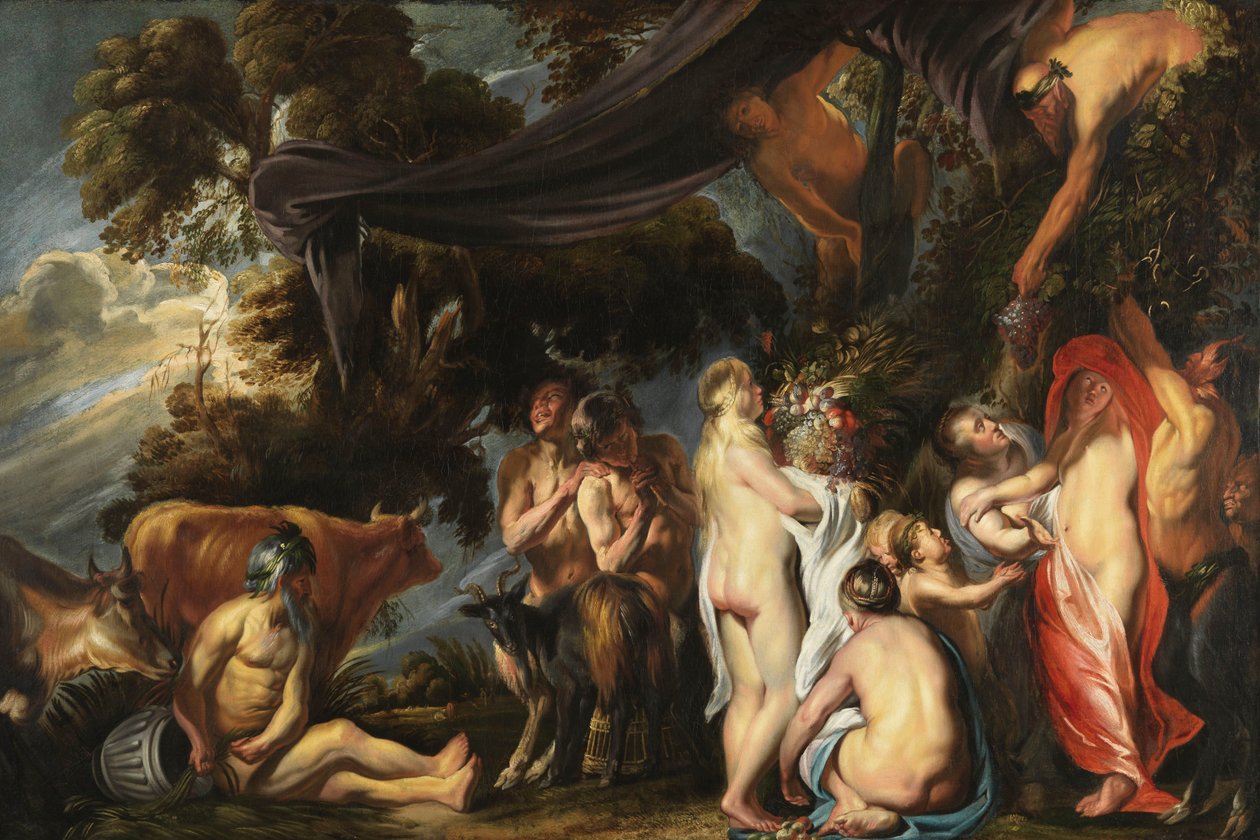 Alegorie plodnosti od Jacob Jordaens