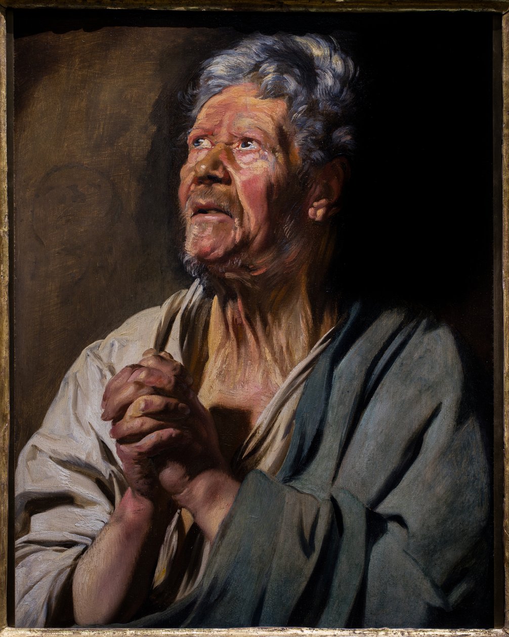 Postava apoštola (sv. Petr), asi 1620 - 1621 (olej na desce) od Jacob Jordaens