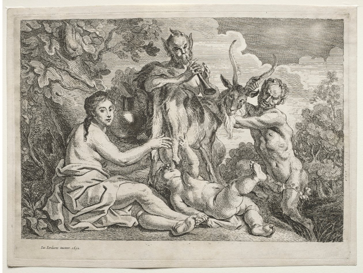 Jupiter živený kozou Almathea, 1652. od Jacob Jordaens