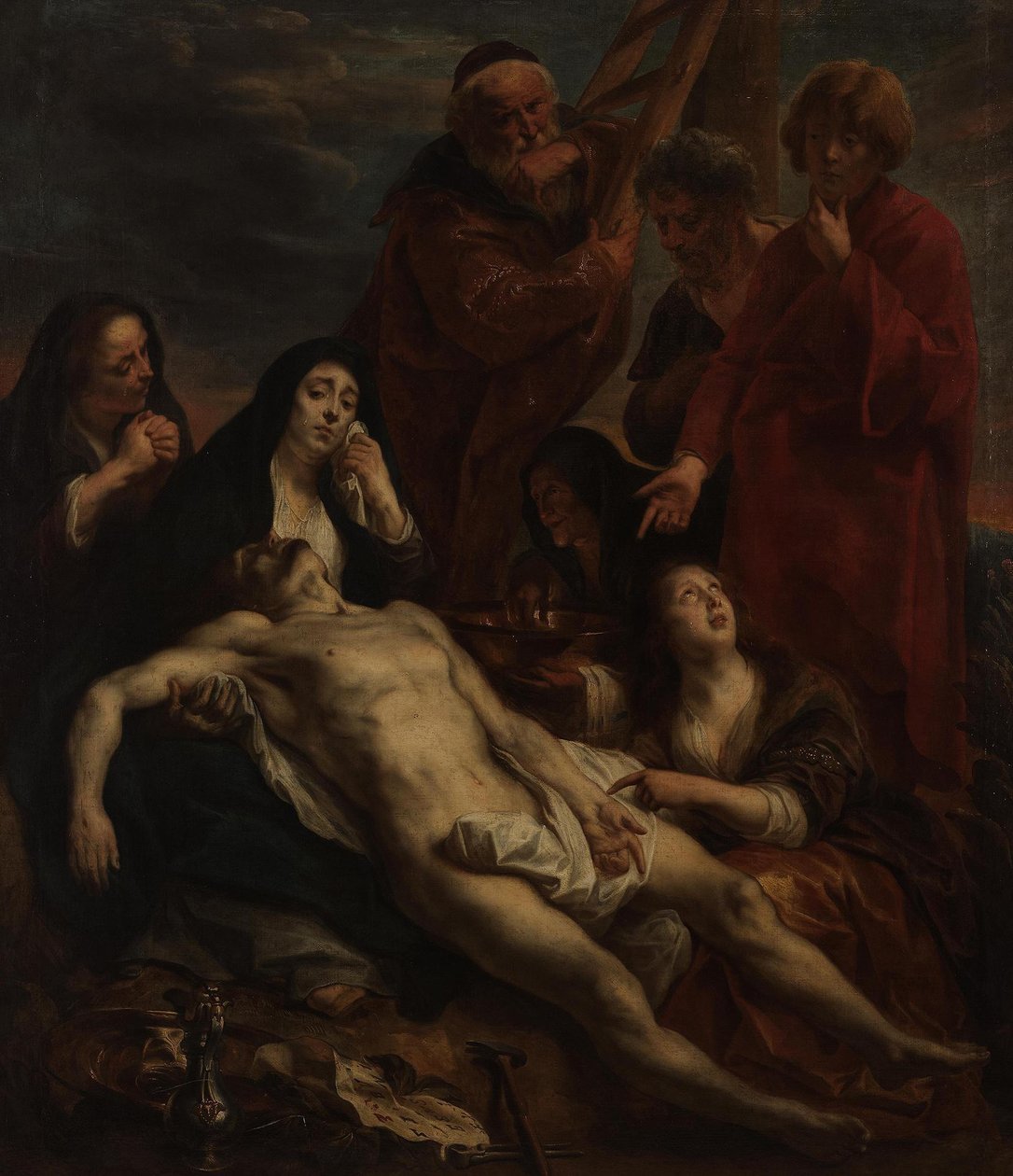 Lamentace od Jacob Jordaens