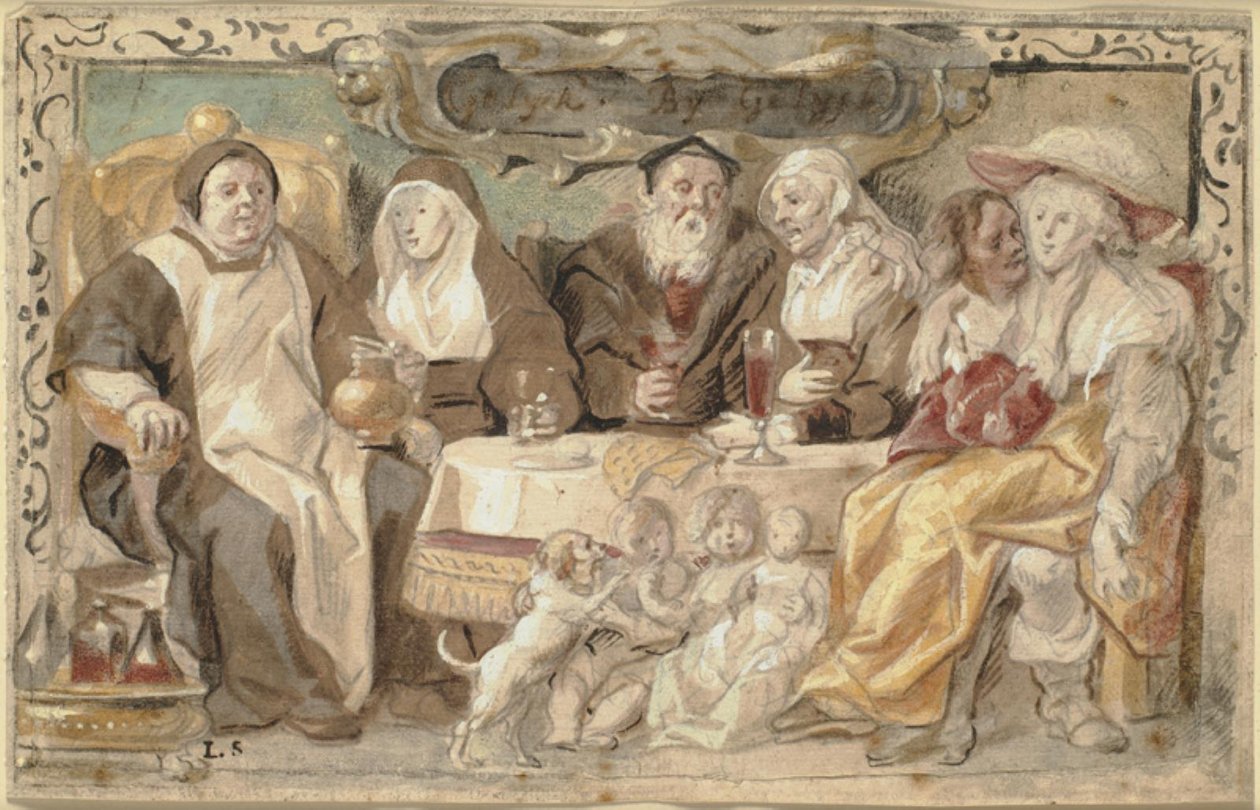Líbí se líbí od Jacob Jordaens