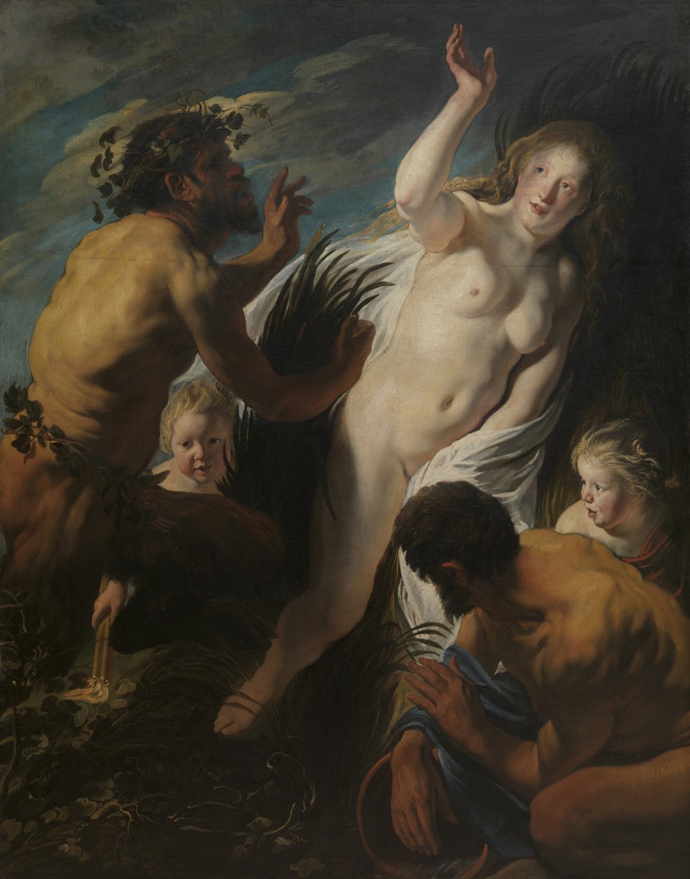 Pan a Syrinx od Jacob Jordaens