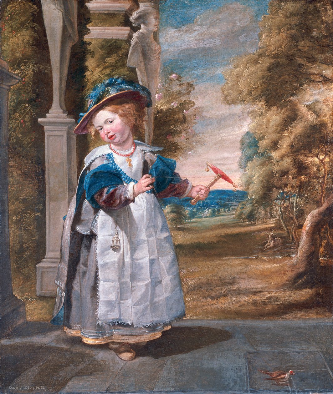 Portrét Anny Cathariny Jordaens (1629-1676) od Jacob Jordaens