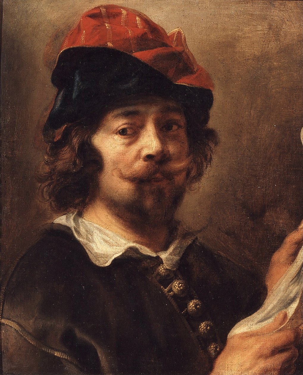 Autoportrét, c. 1640. od Jacob Jordaens