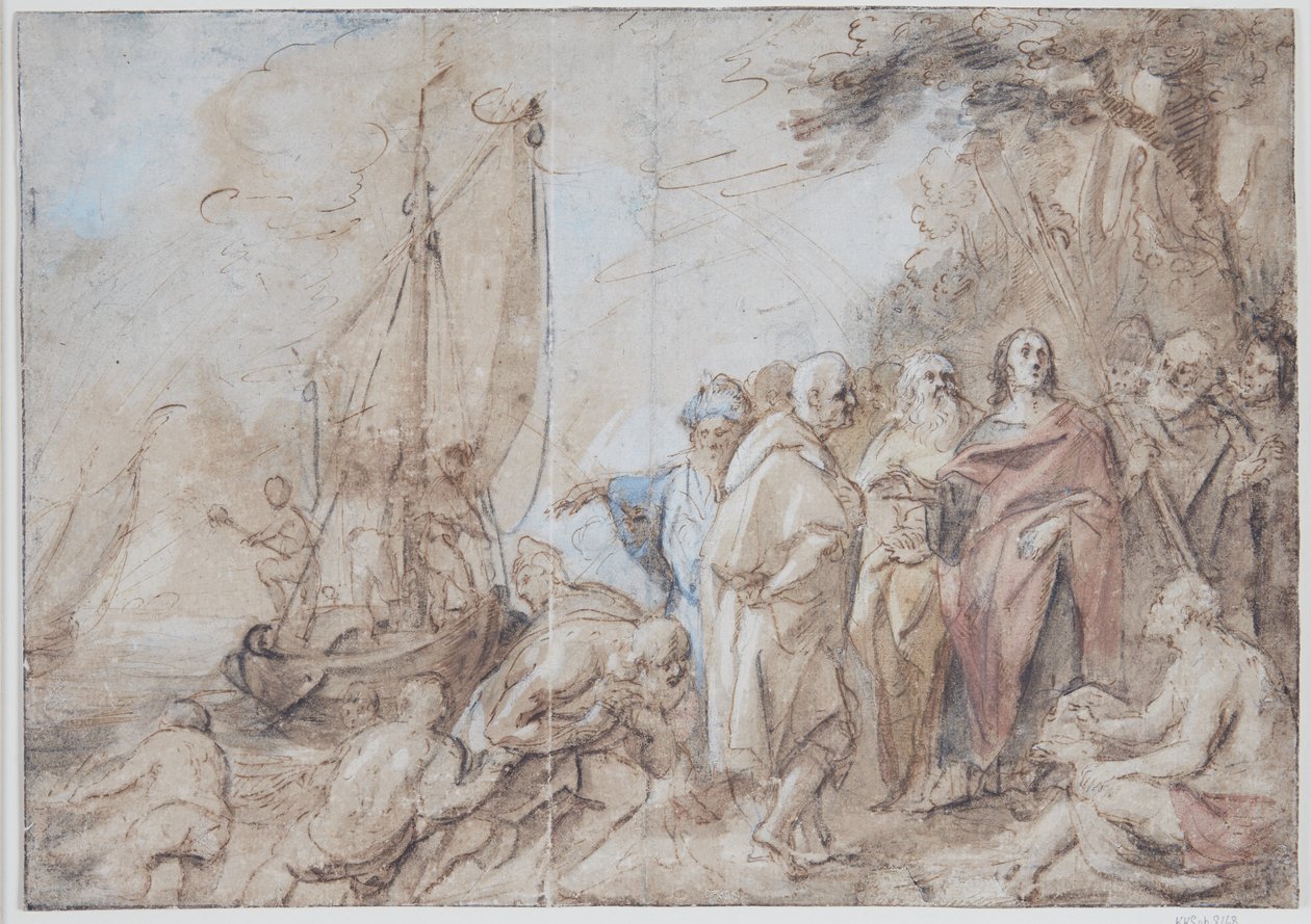 Povolání Petra a Ondřeje od Jacob Jordaens