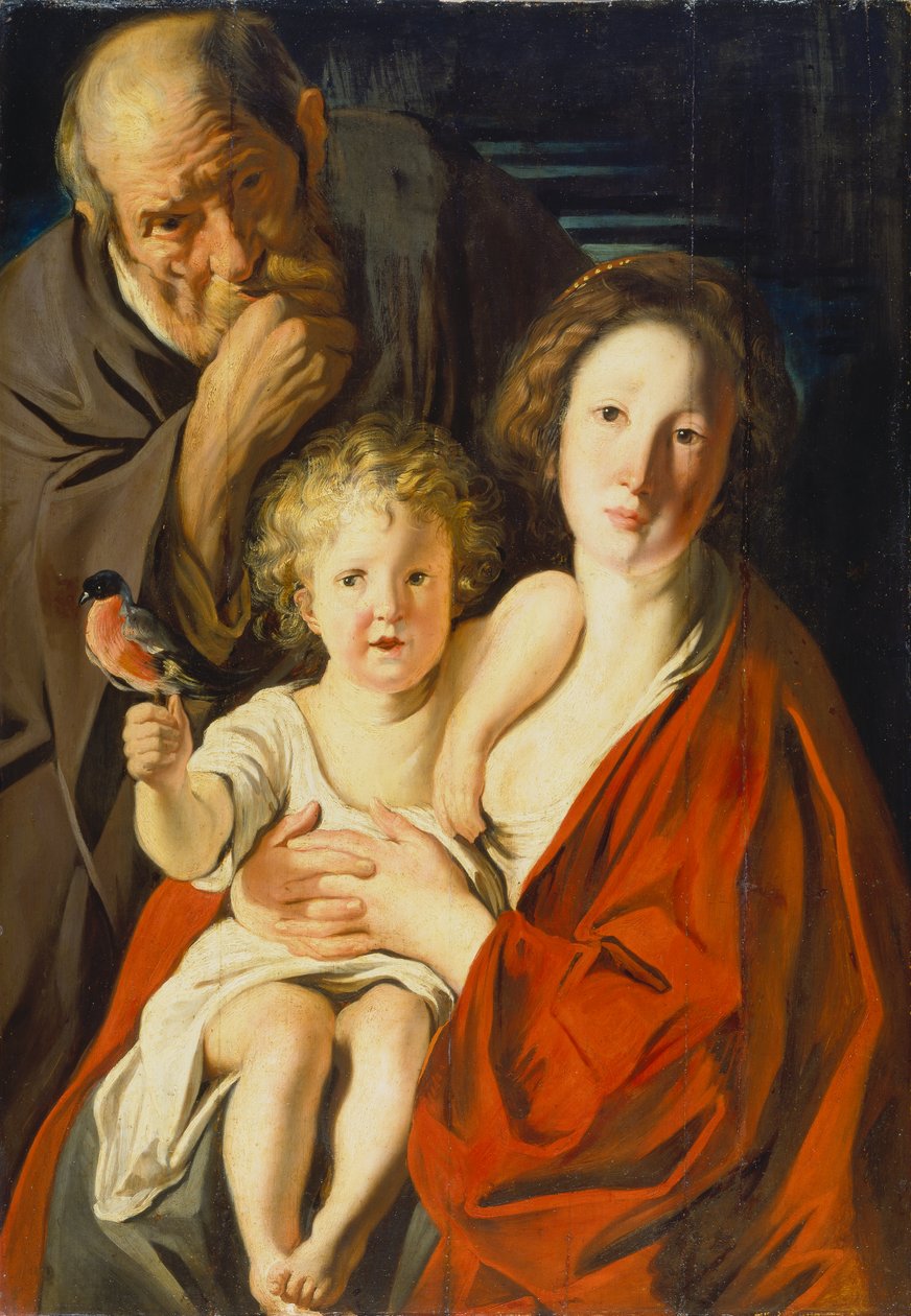 Svatá rodina od Jacob Jordaens