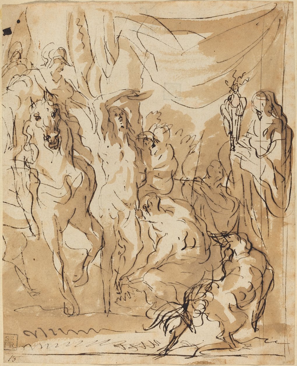 Umučení svatého Šebestiána od Jacob Jordaens