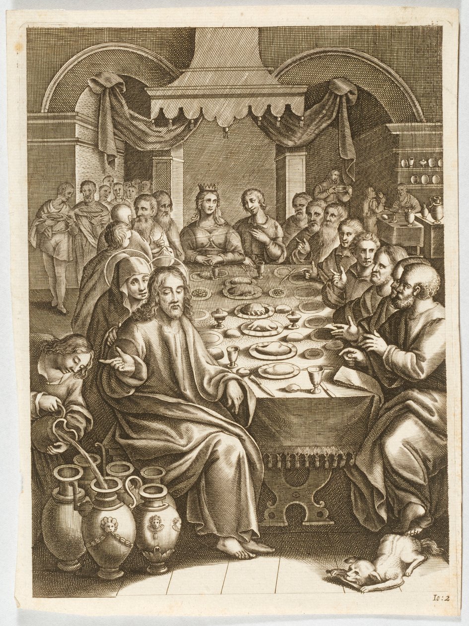 Svatba v Káně od Jacob Jordaens