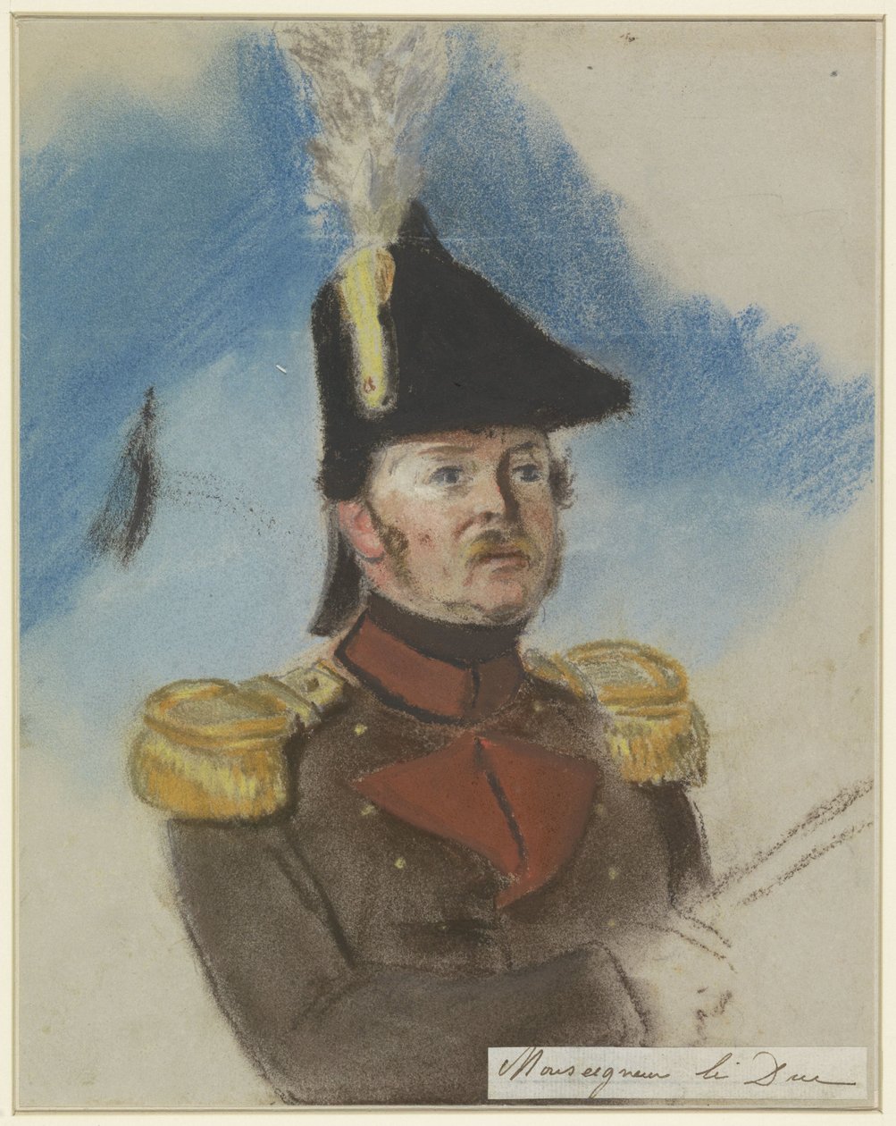 Portrét Bernarda, vévody Saxe-Weimar od Jacob Joseph Eeckhout