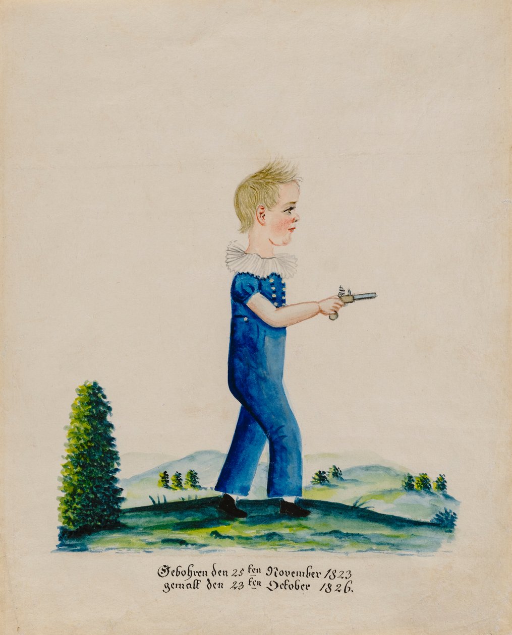 Portrét Edwarda Mussera od Jacob Maentel