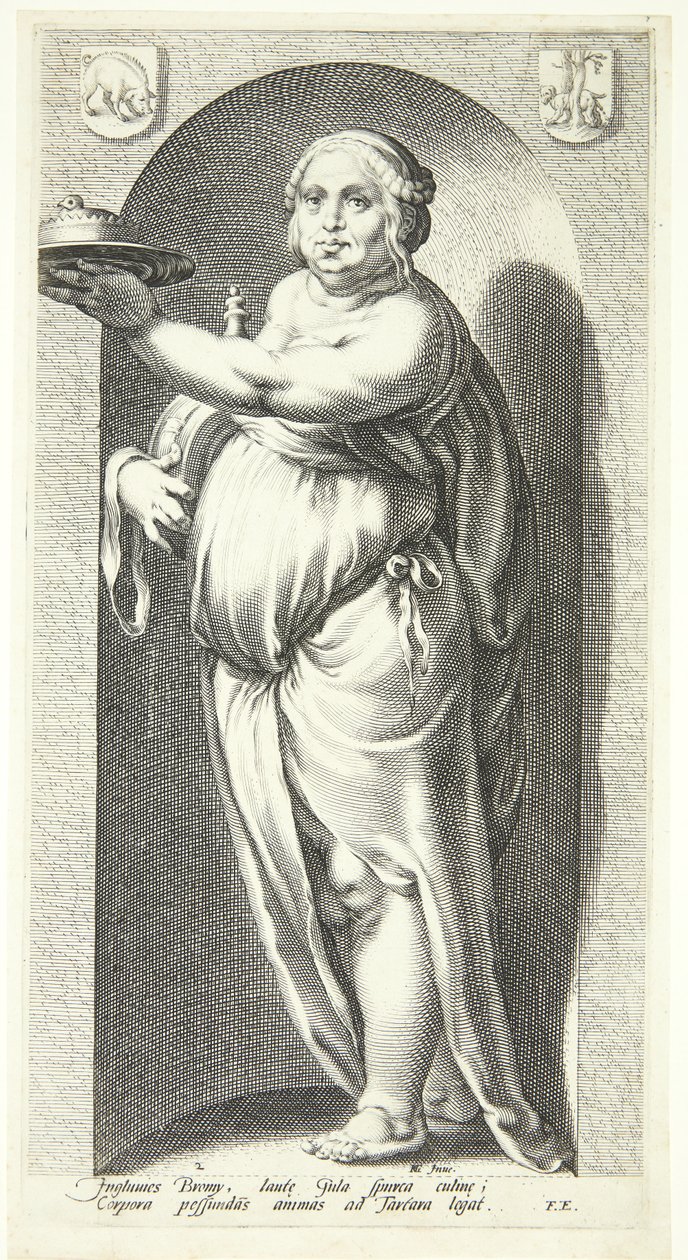 Žravost od Jacob Matham