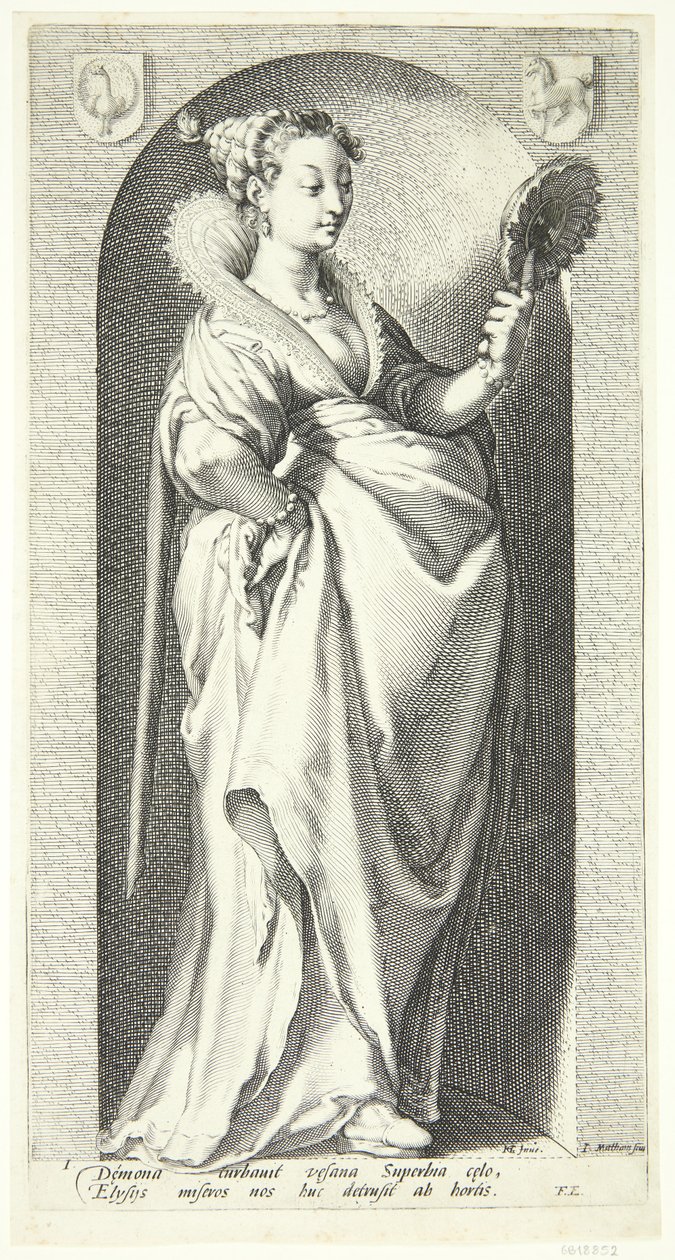 Hrdost od Jacob Matham