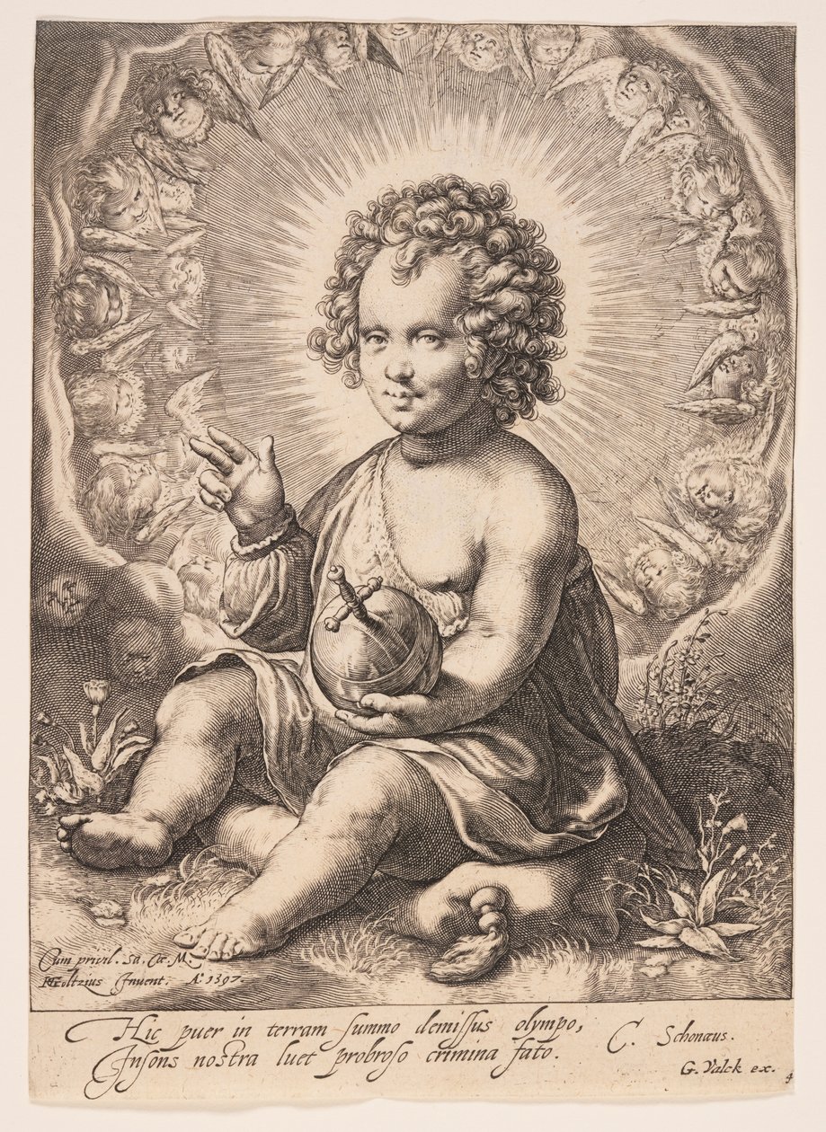 Salvator Mundi od Jacob Matham
