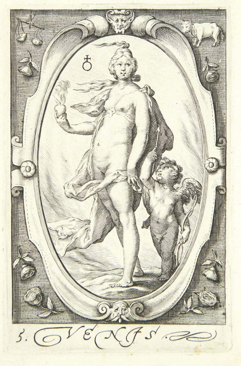 Venuše od Jacob Matham
