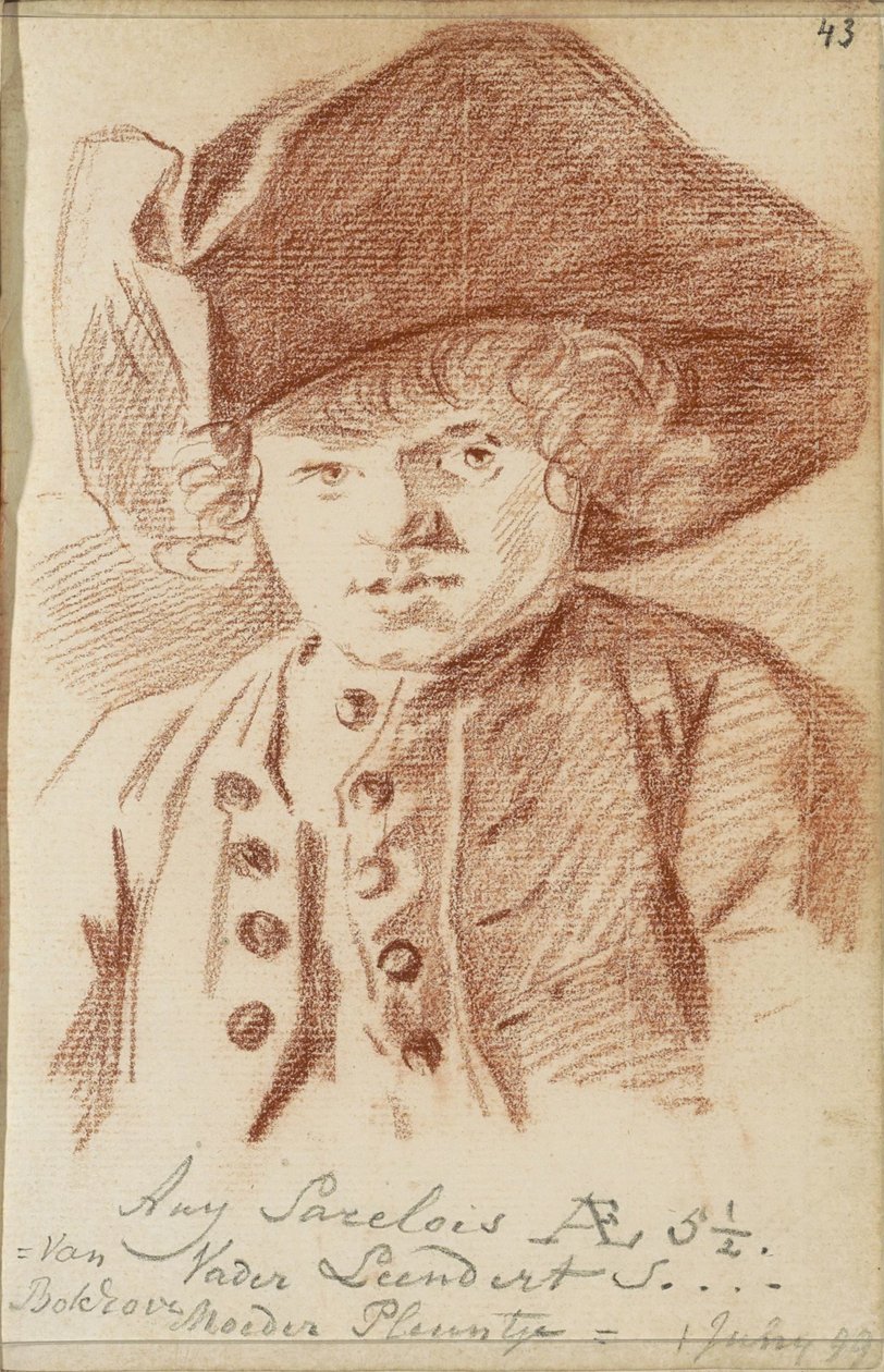 Portrét Ary Sarelois od Jacob Perkois