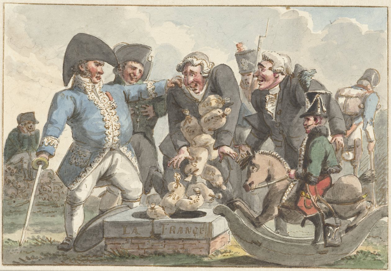 Kreslený film o Tiercingu z roku 1810 od Jacob Smies