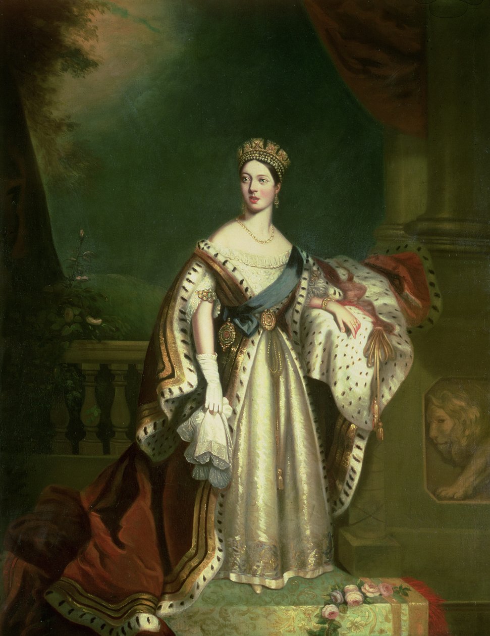 Královna Viktorie (1819-1901) 1867 od Jacob Thompson