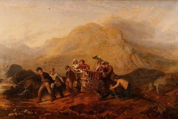 The Height of Ambition, Scéna v pohoří Mardale od Jacob Thompson