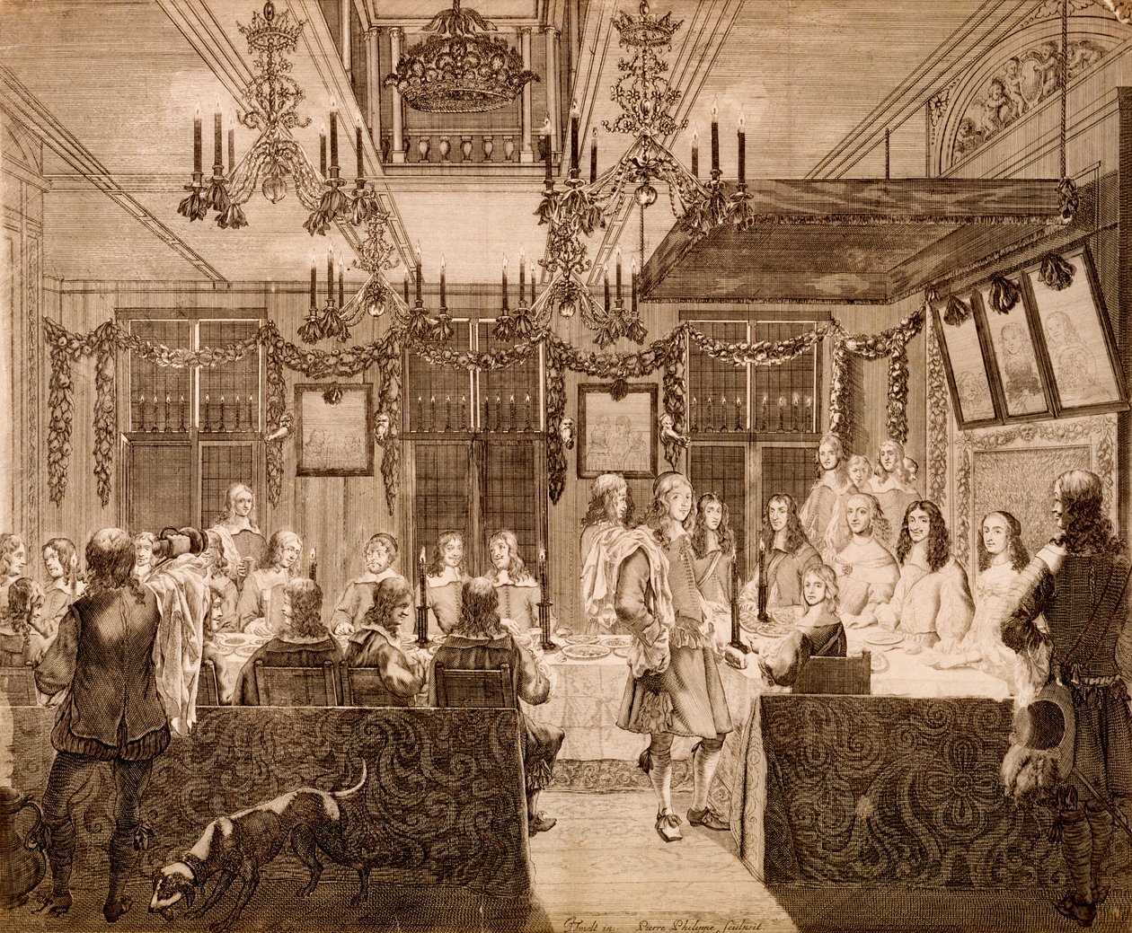 Velký svátek holandských stavů pro krále a královskou rodinu, 1660 od Jacob Toorenvliet