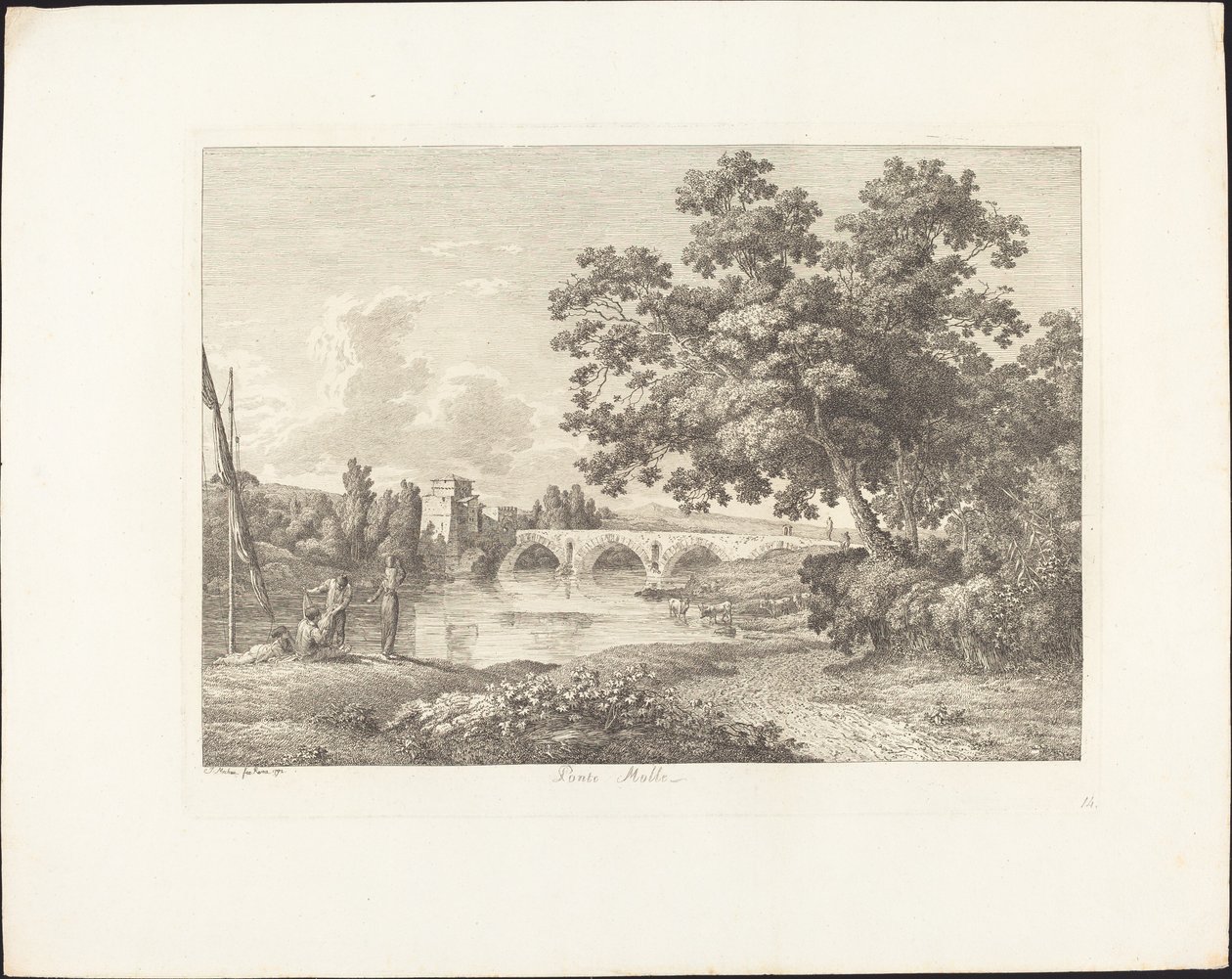 Most Molle od Jacob Wilhelm Mechau