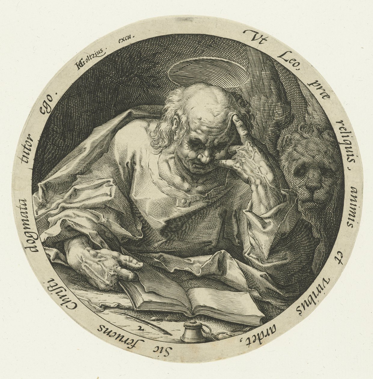 Evangelista Marek Čtyři evangelisté (název série) od Jacob de Gheyn (II) (attributed to)
