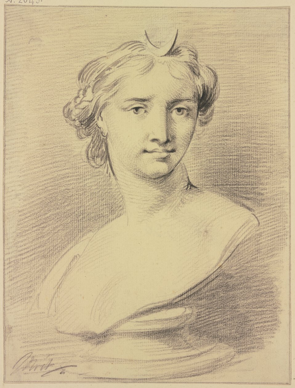 Busta Diany od Jacob de Wit