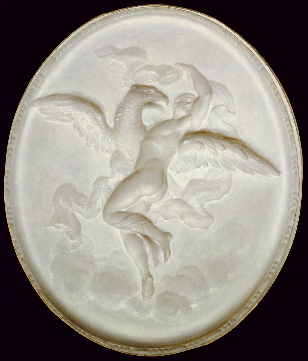 Jupiter a Ganymedes (olej na plátně) od Jacob de Wit
