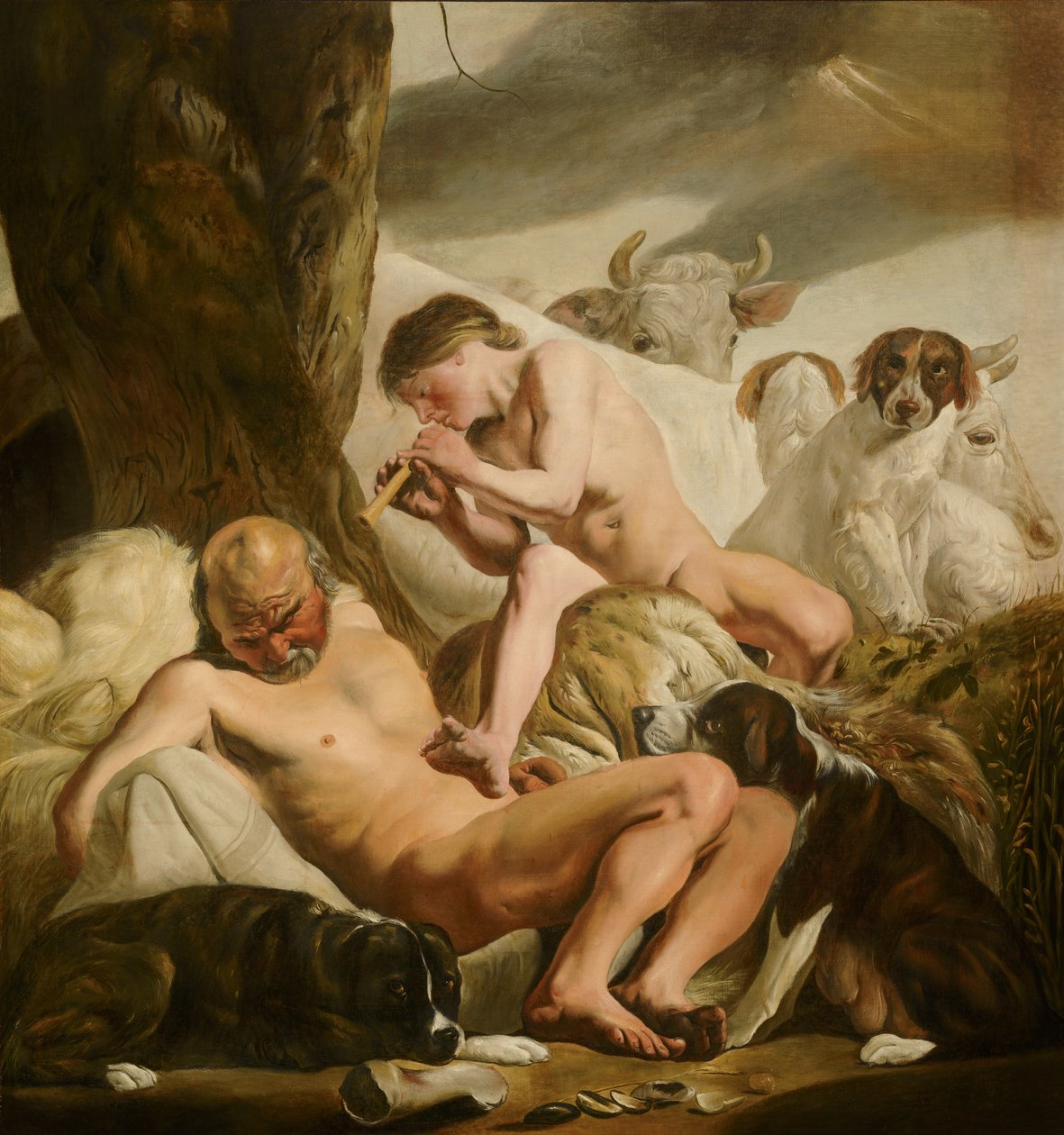 Argos, Merkur a Íó od Jacob van Campen